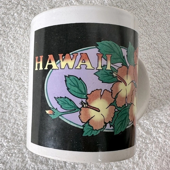 Vintage Hawaii  Flower Graphic Mug - Picture 8 of 11